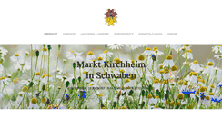 Desktop Screenshot of kirchheim-schwaben.de